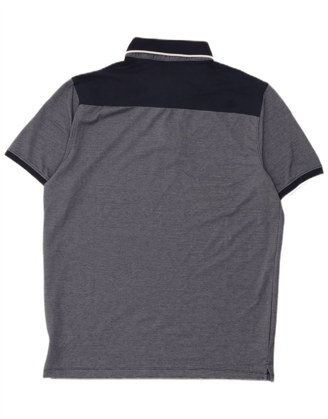 DKNY Herren-Poloshirt aus mittlerer marineblauer Baumwolle