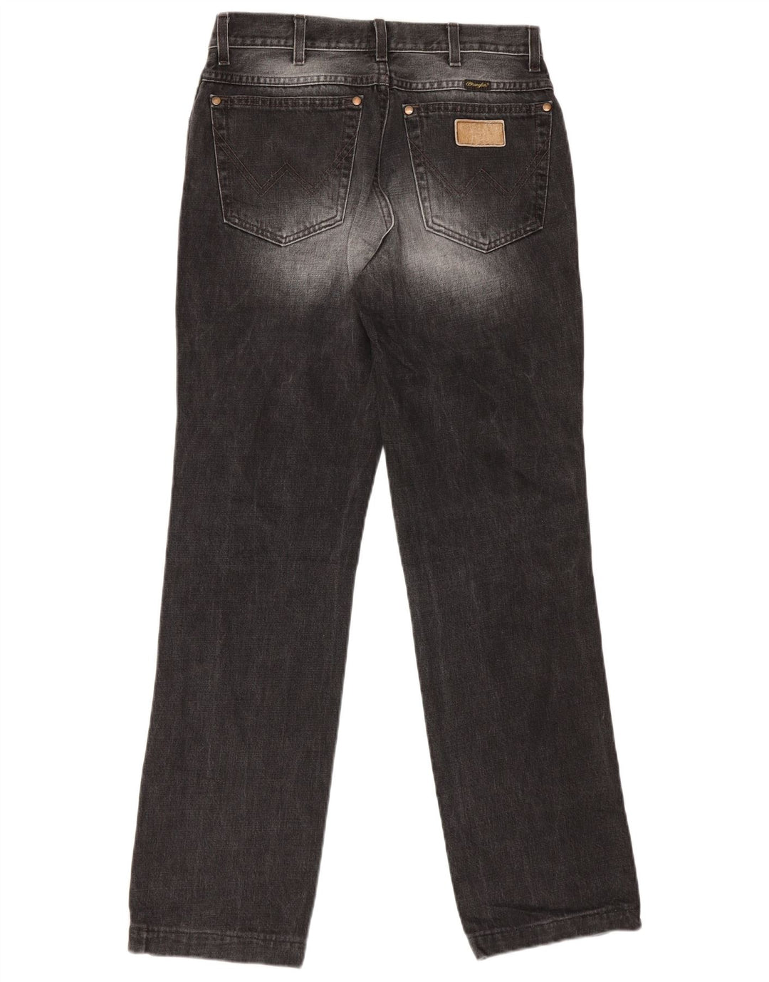 Wrangler Herren Straight Jeans W32 L32 Schwarz
