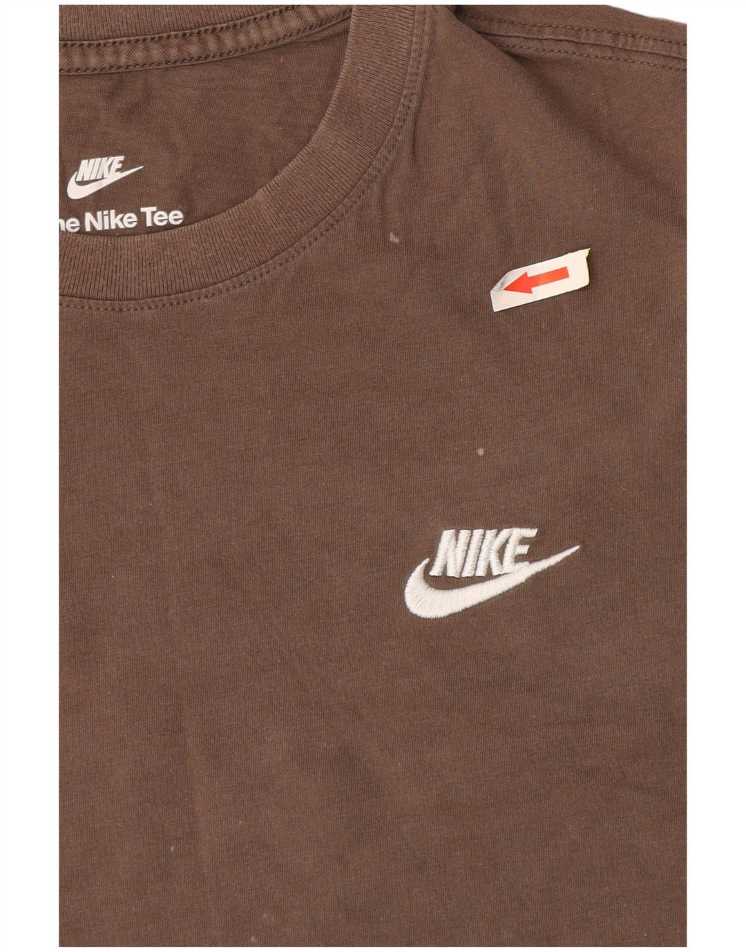 Nike Herren-T-Shirt aus mittelgrauer Baumwolle