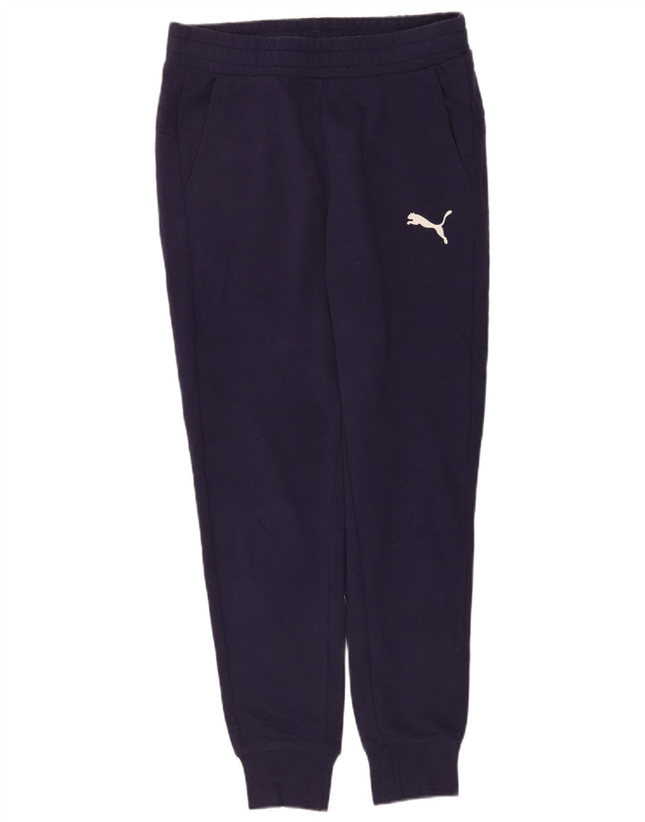 Puma Herren-Trainingshose, Jogginghose, mittelblau, Baumwolle