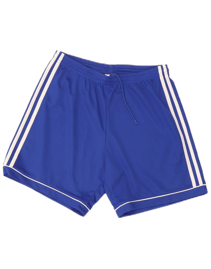 Adidas Herren Climalite Sport Shorts Mittelblaues Polyester