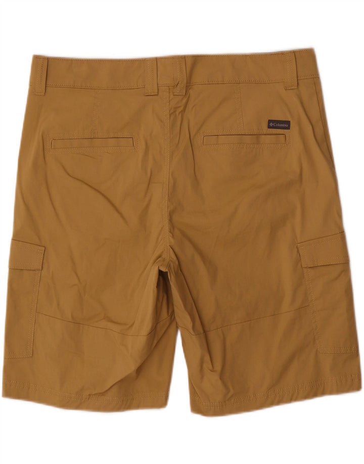 Columbia Herren Active Cargo Shorts W34 Große braune Baumwolle