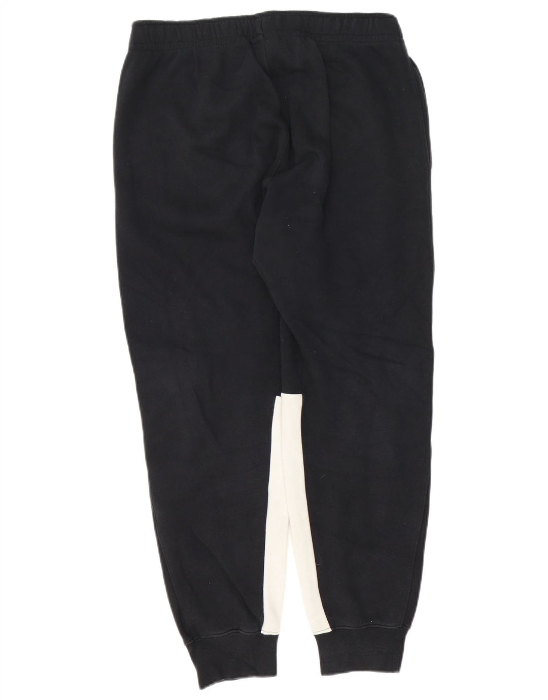 Nike Herren-Trainingshose, Jogginghose, Mittelschwarz, Colourblock-Baumwolle