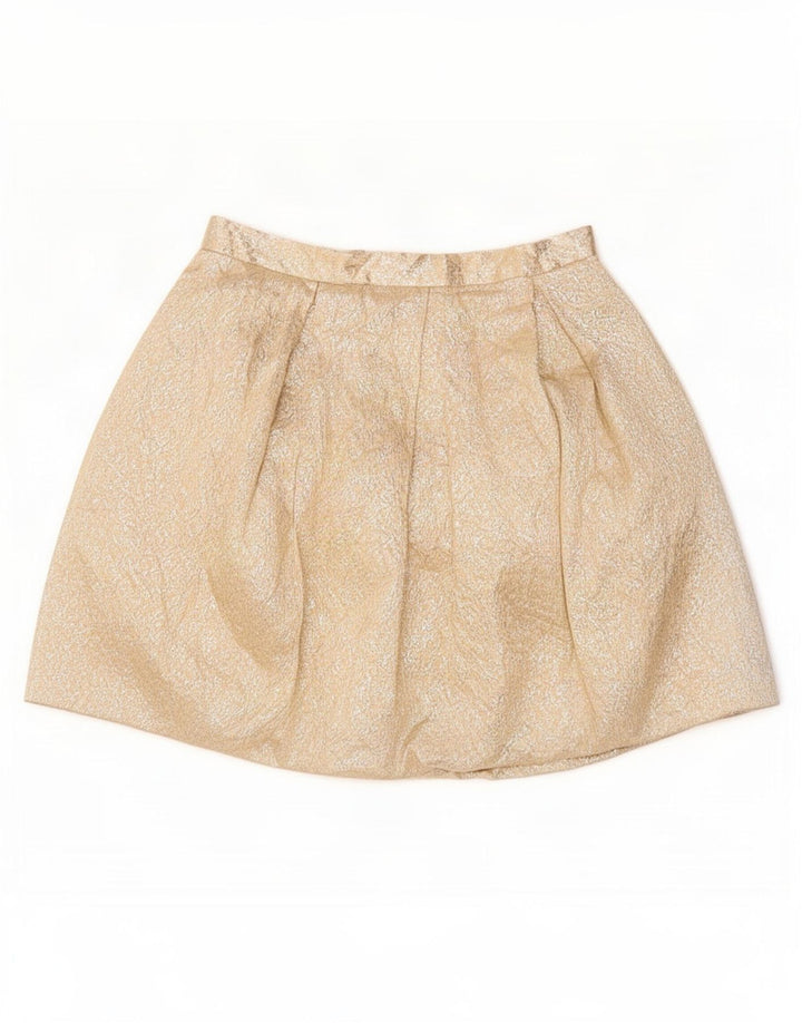 Coast Damen Minirock UK 12 Medium W28 Beige Floral Polyester