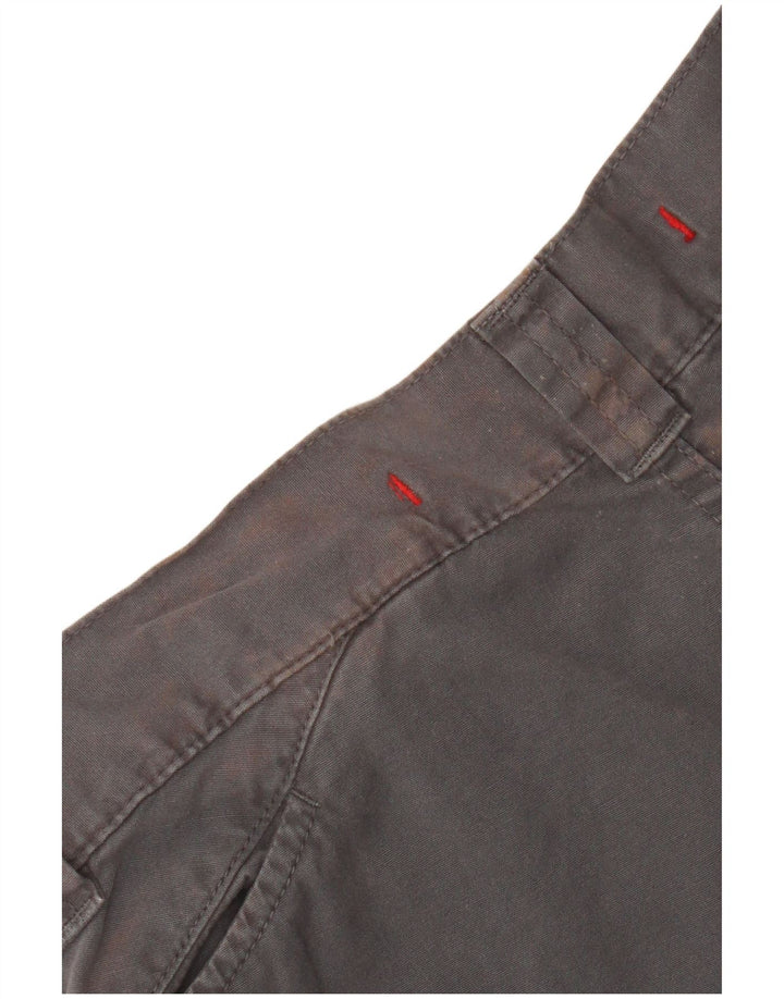 Trussardi Herren gerade Cargohose IT 48 Medium W32 L32 Grau