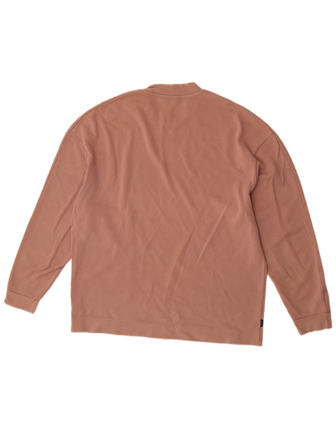 Zara Herren Top Langarm Large Braun