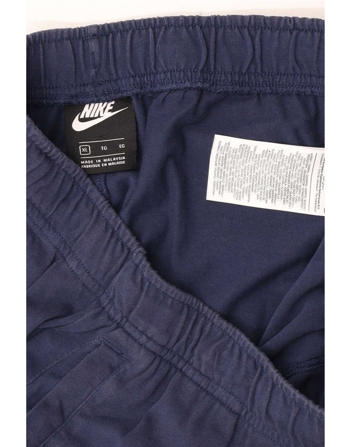 Nike Herren-Sportshorts XL aus marineblauer Baumwolle