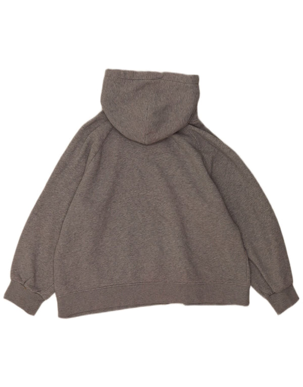 Tommy Hilfiger Damen Graphic Hoodie Pullover UK 20 2XL Graue Baumwolle