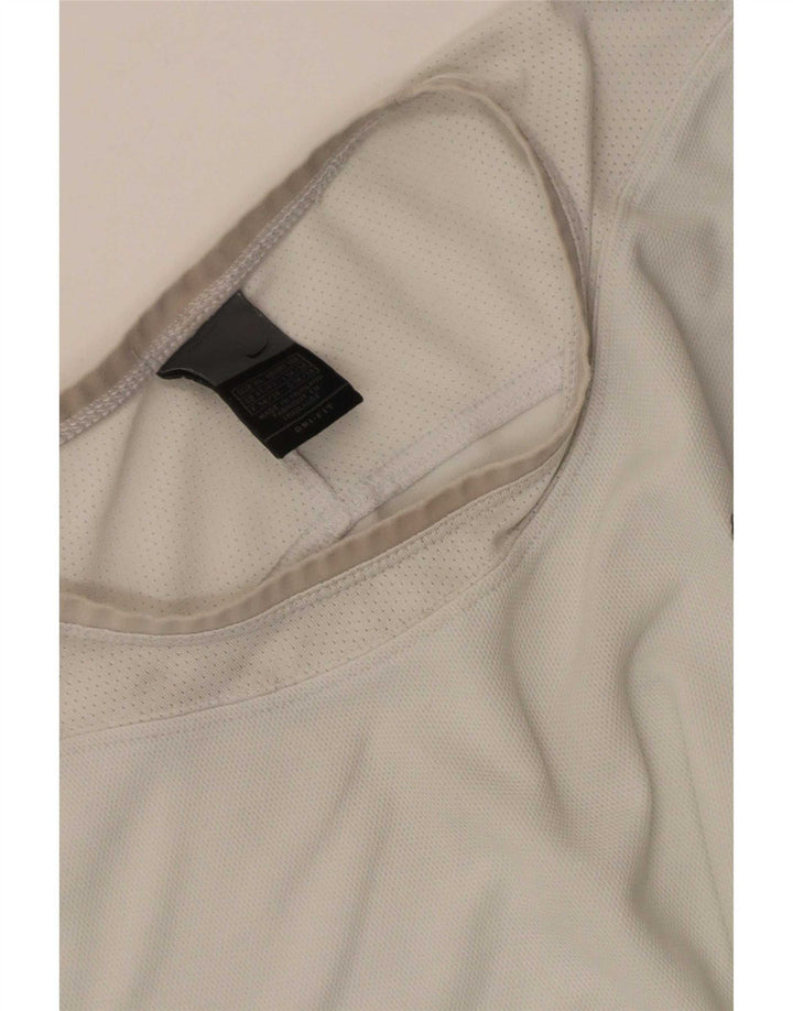 Nike Herren T-Shirt Top XL Weiß Colourblock