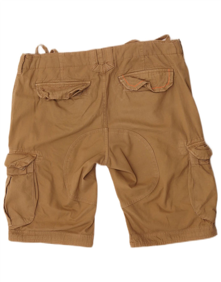Superdry Herren Cargo-Shorts, Größe L, W36, Beige, Baumwolle