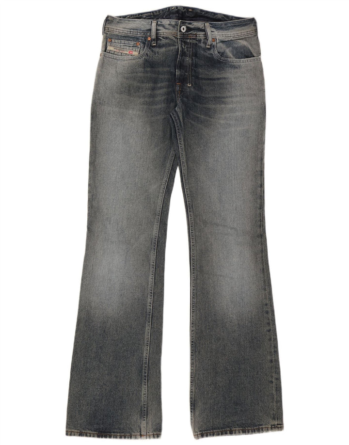 Diesel Damen Schlagjeans W30 L34 Blaue Baumwolle