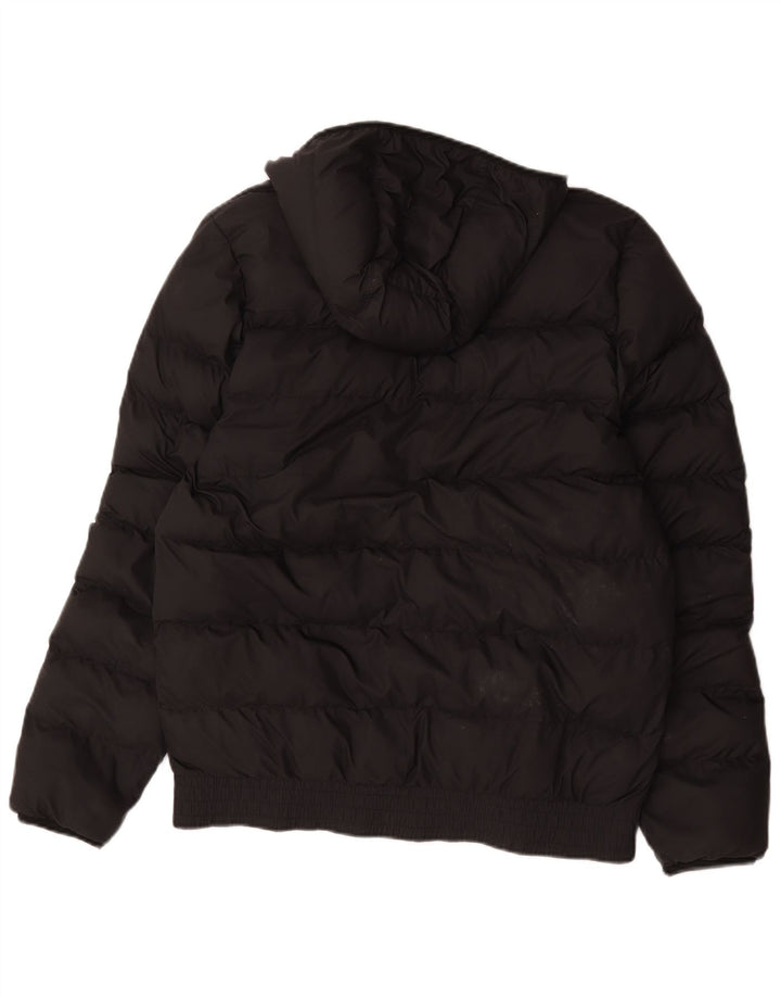 Nike Herren-Jacke mit Kapuze, gepolstert, Größe 38, Schwarz