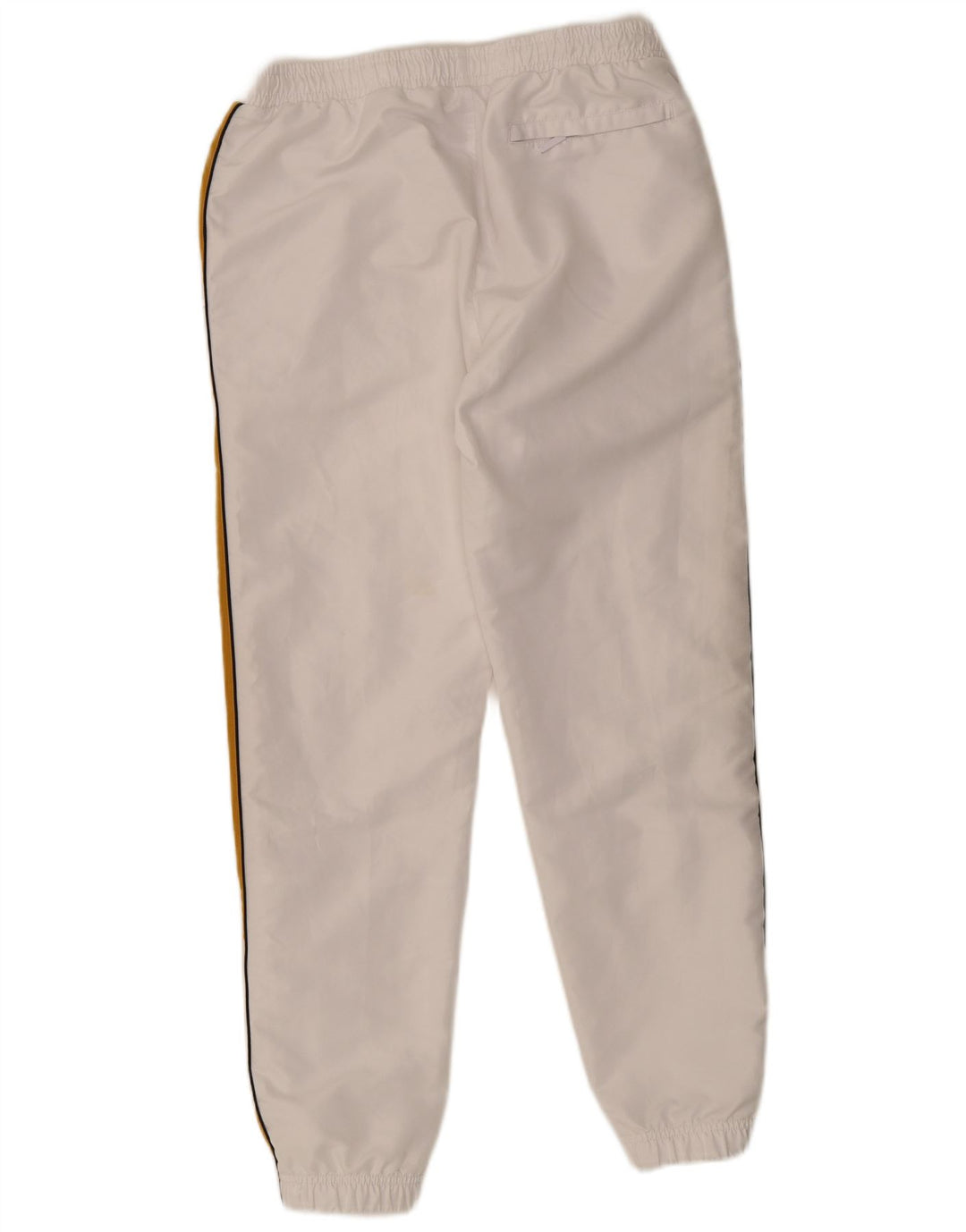 Sergio Tacchini Herren-Trainingshose, Jogginghose, Größe L, Weiß, Polyester