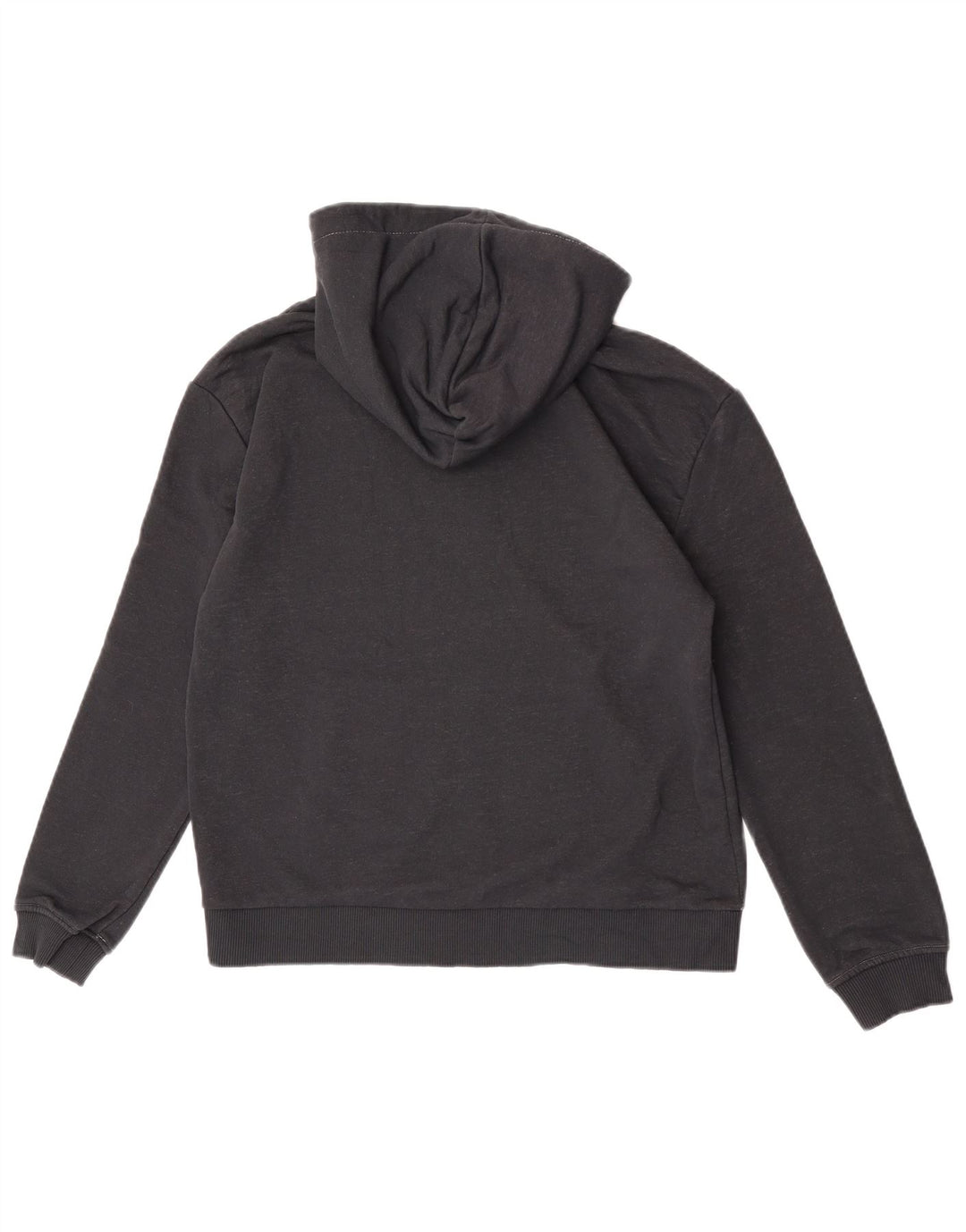 Fila Damen Graphic Hoodie Pullover UK 14 Medium Schwarz