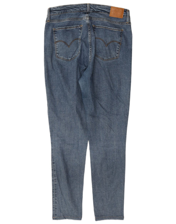Levi's Damen 721 High Rise Skinny Jeans W31 L30 Blaues Lyocell