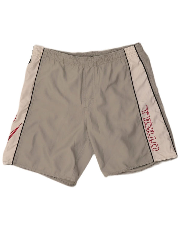 O'NEILL Herren-Sportshorts mit Grafik, mittelgraues Farbblock-Polyester