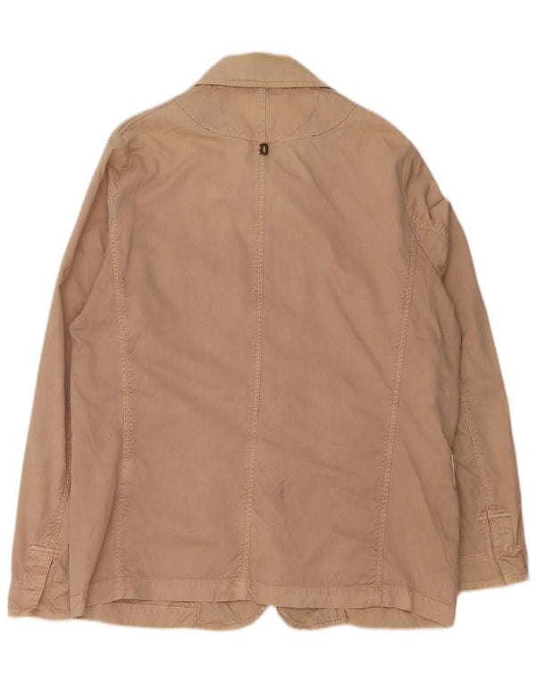 DONDUP Damen Bomberjacke IT 52 2XL Beige Baumwolle