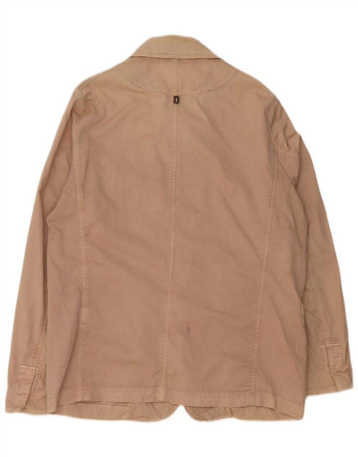 DONDUP Damen Bomberjacke IT 52 2XL Beige Baumwolle