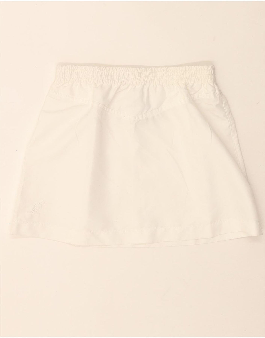 AUSTRALIAN L'ALPINA Womens Mini Skirt UK 8 Medium W24 White Polyester Vintage AUSTRALIAN L'ALPINA and Second-Hand AUSTRALIAN L'ALPINA from Messina Hembry 