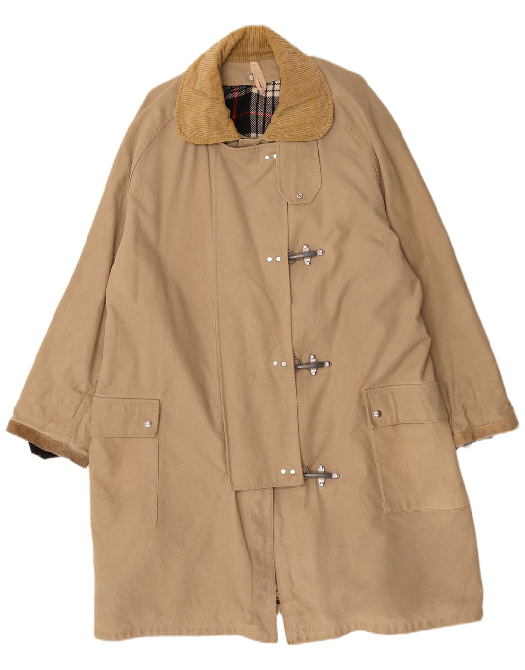 Fay Damen Ema Duffle Mantel UK 20 2XL Beige