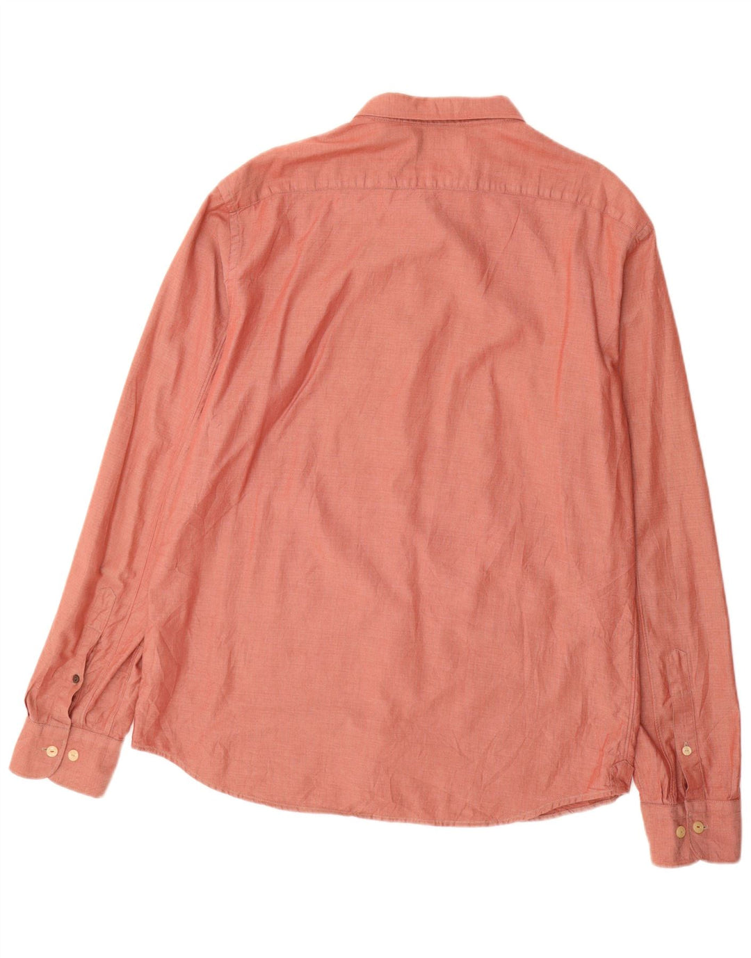 REPLAY Herrenhemd 2XL, rot kariert, Baumwolle