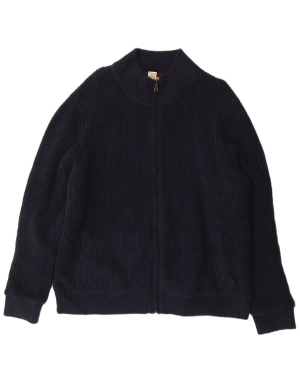 L.L.Bean Herren-Strickjacke XL aus marineblauer Baumwolle