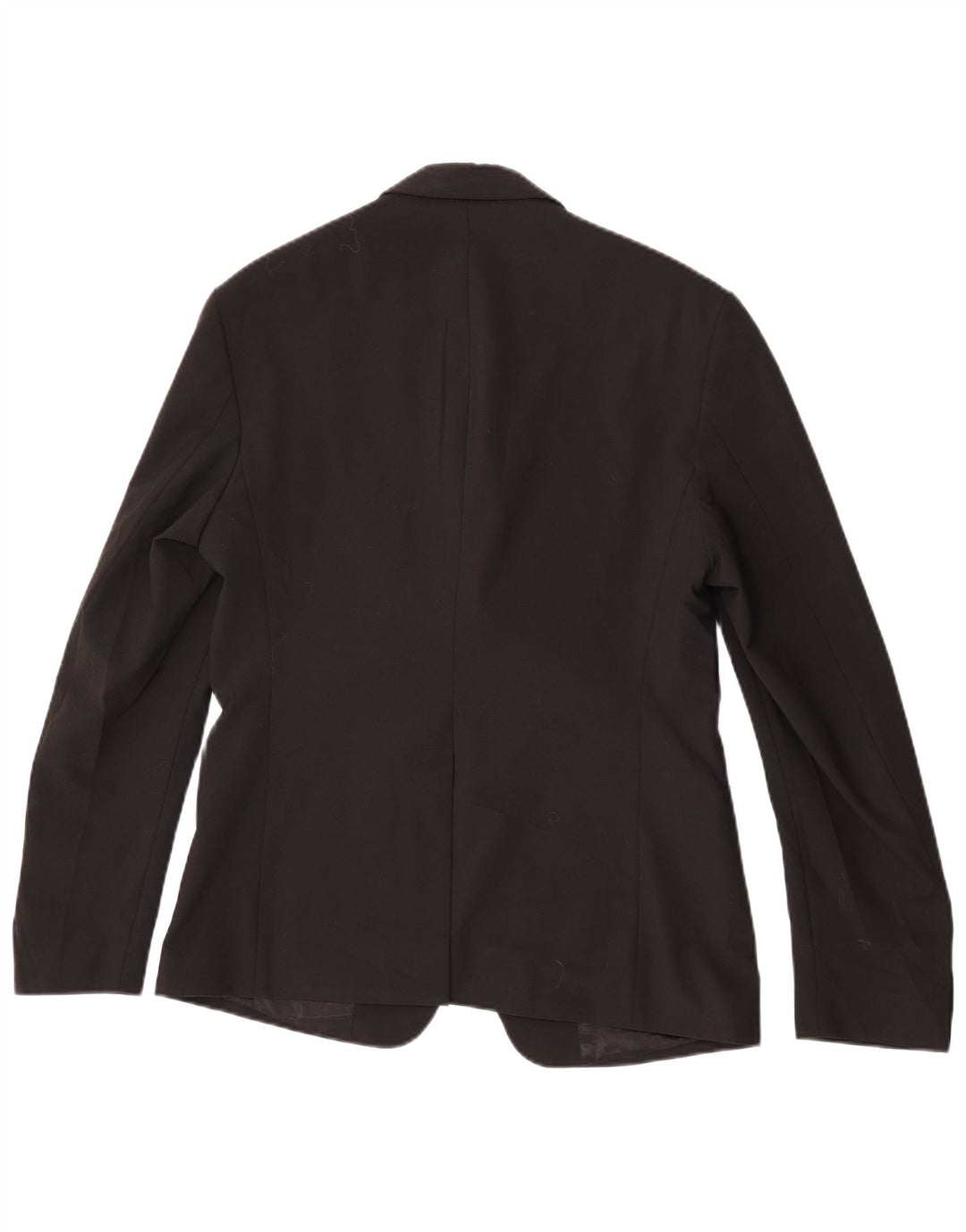 Zara Herren-Blazerjacke mit 2 Knöpfen, EU 48, mittelschwarzes Polyester