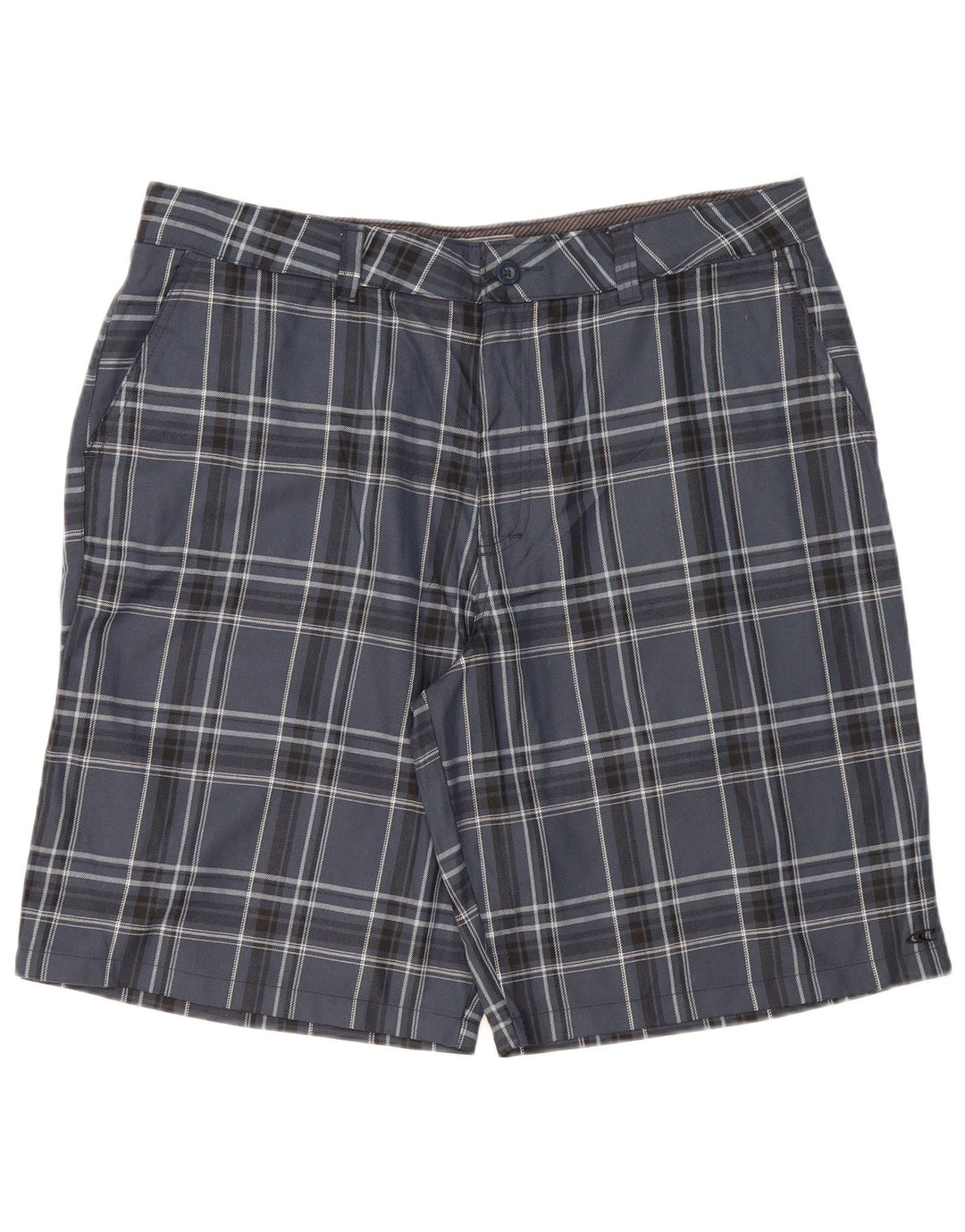 O'Neill Herren Chinoshorts W40 XL Marineblau kariertes Polyester