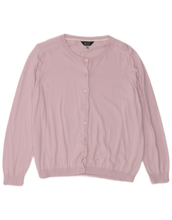 Joules Womens Cardigan Sweater UK 20 2XL Pink Cotton