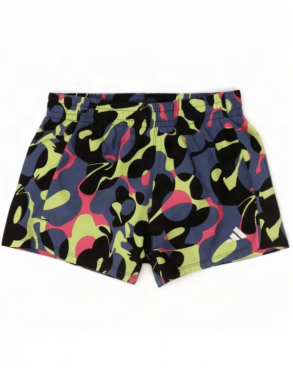 Adidas Sportshorts für Mädchen, 10–11 Jahre, mittelgroß, mehrfarbig, Sport