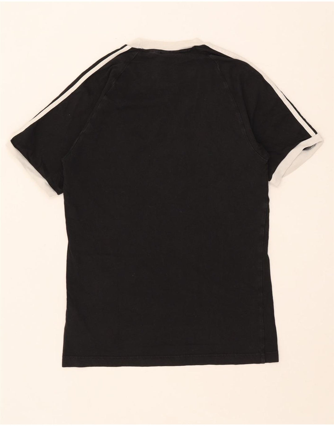 Adidas Herren T-Shirt Top Small Schwarz Baumwolle
