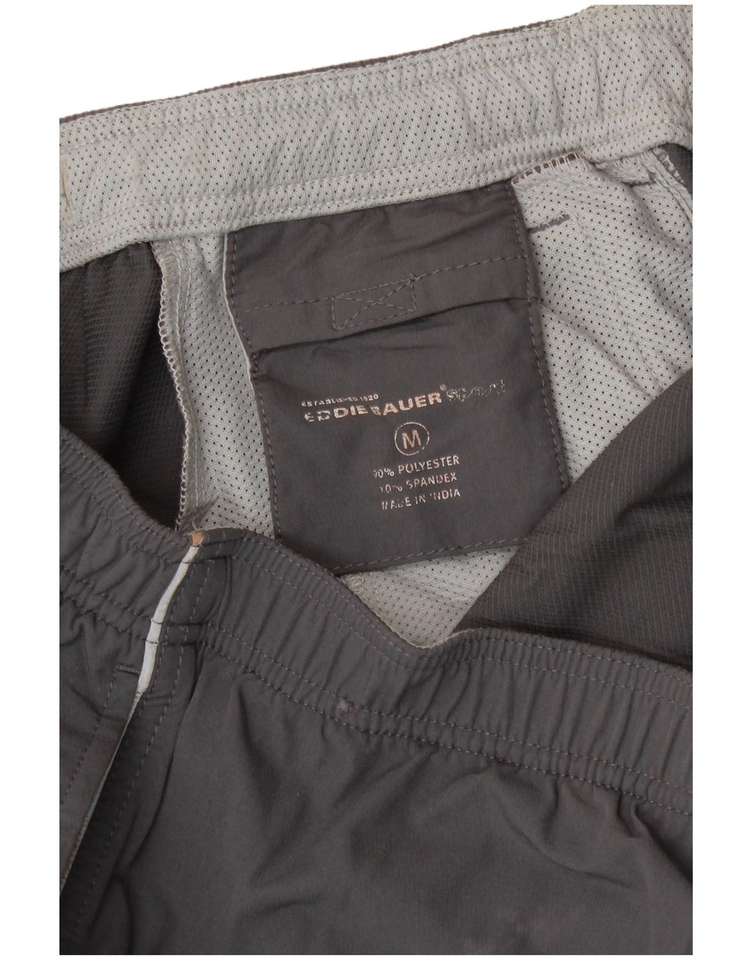 Eddie Bauer Herren-Trainingshose aus mittelgrauem Polyester
