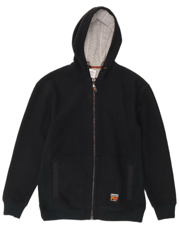 Timberland Herren-Kapuzenpullover mit Reißverschluss, klein, aus schwarzem Polyester