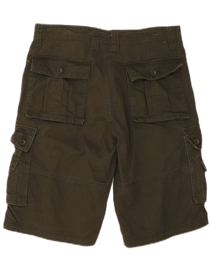 Vintage Herren Cargo Shorts W30 Medium Khaki Baumwolle