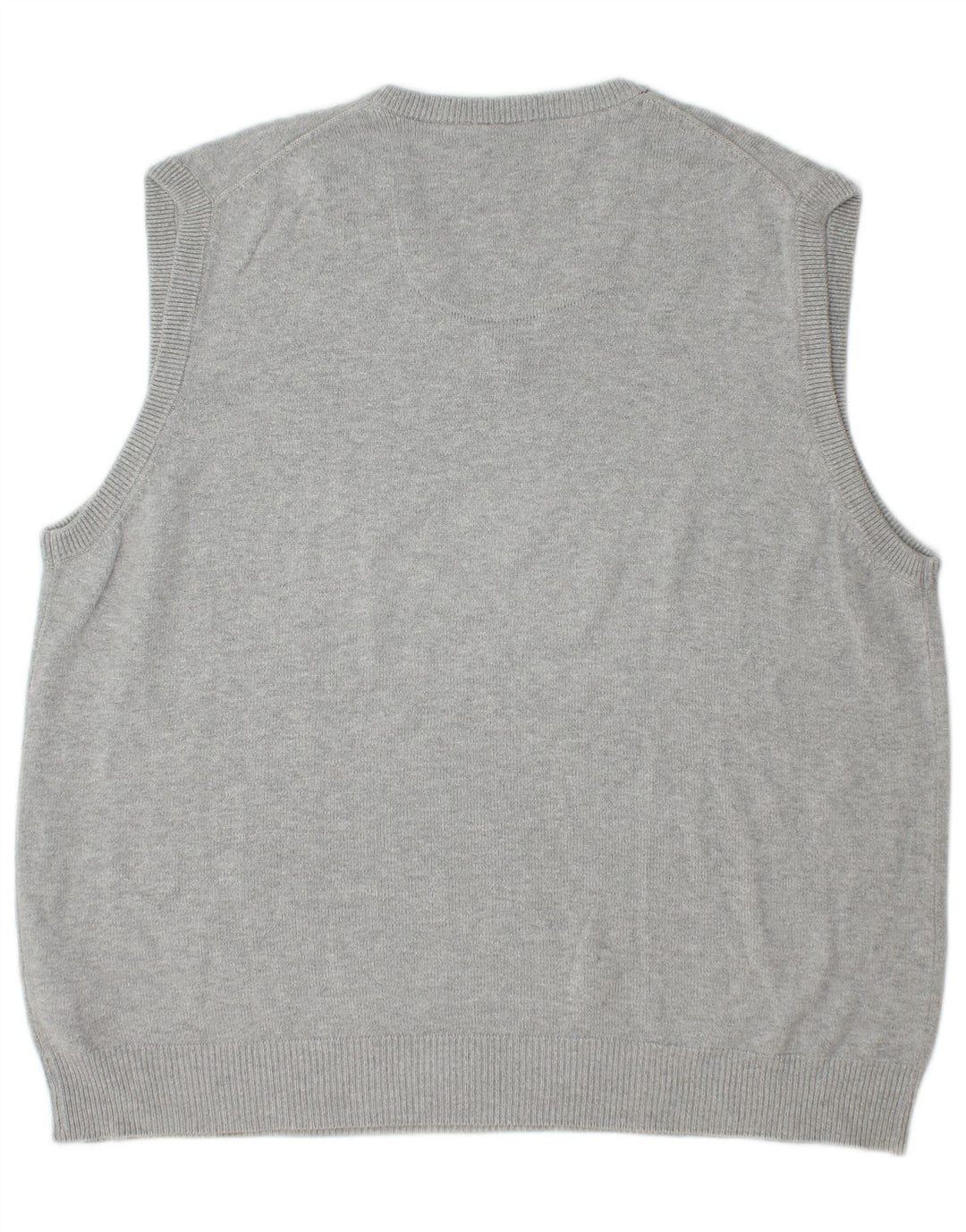 Marks & Spencer Herren-Tanktop „Harbor“ aus blauer Baumwolle, groß, grau