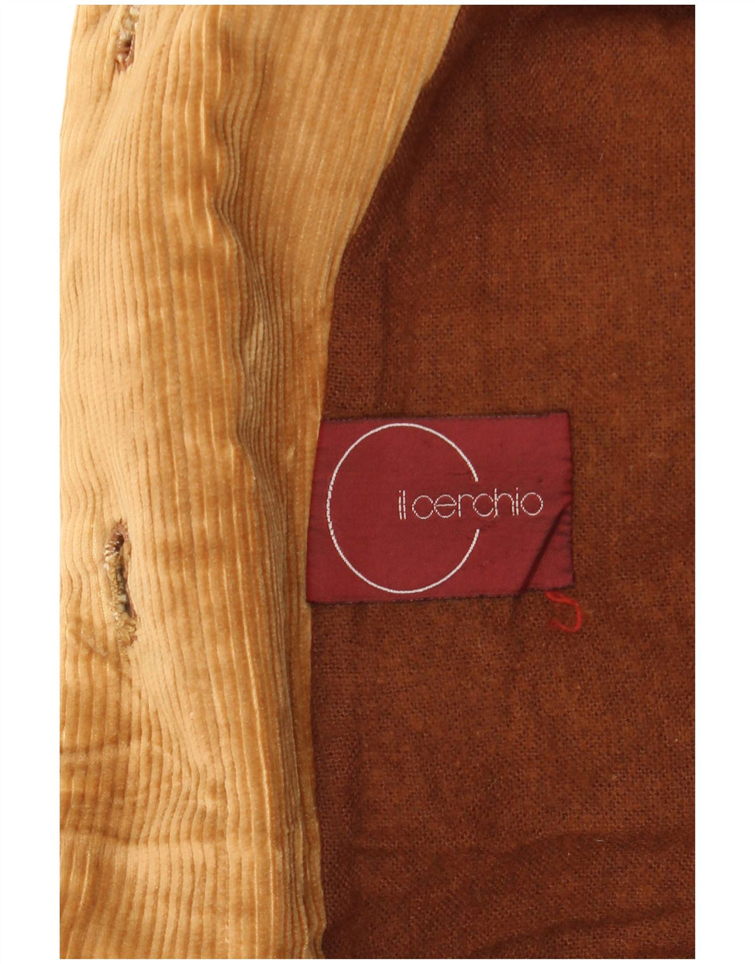 VINTAGE Damen-Windbreaker-Mantel UK 16 Large Brown Colourblock