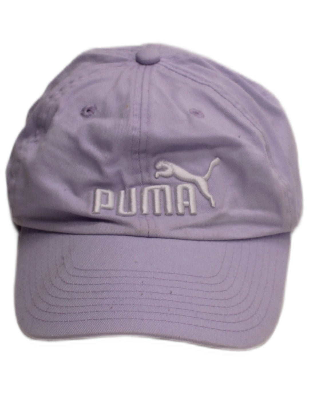 PUMA Womens Graphic Baseball Cap One Size Lilac Cotton Sports