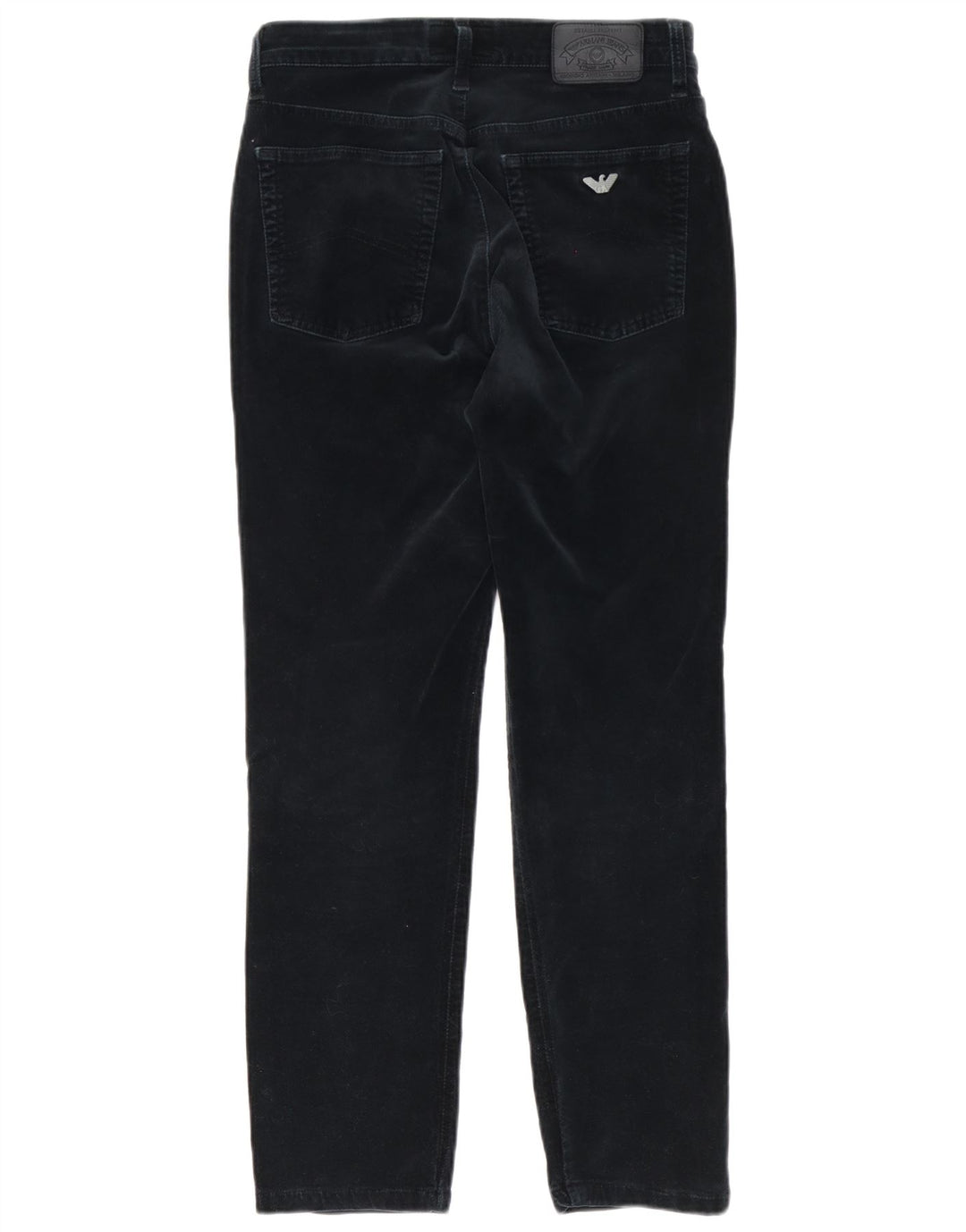 Armani Damen Slim Freizeithose W32 L29 Schwarz
