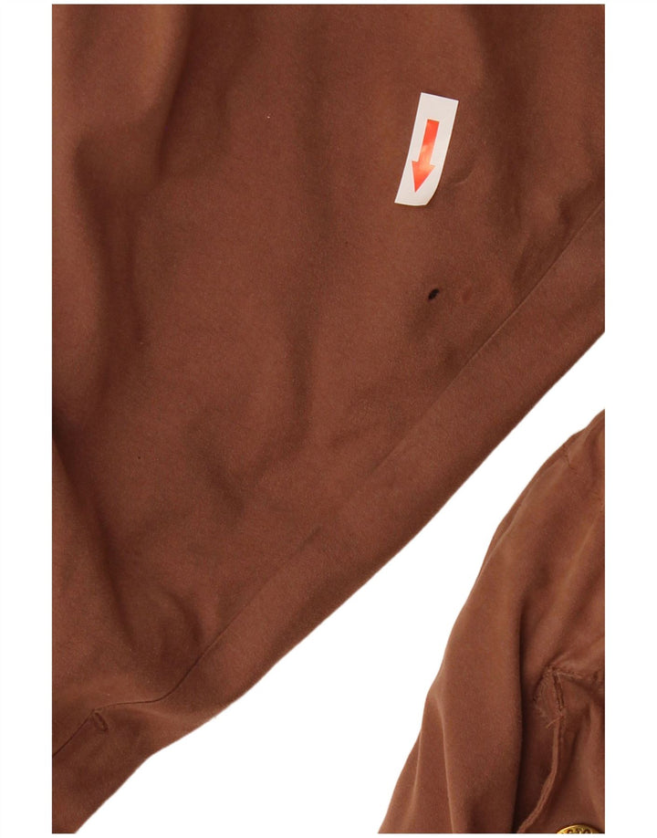 Musto Herren-Windbreaker-Jacke, UK 40, groß, braun, Polyester