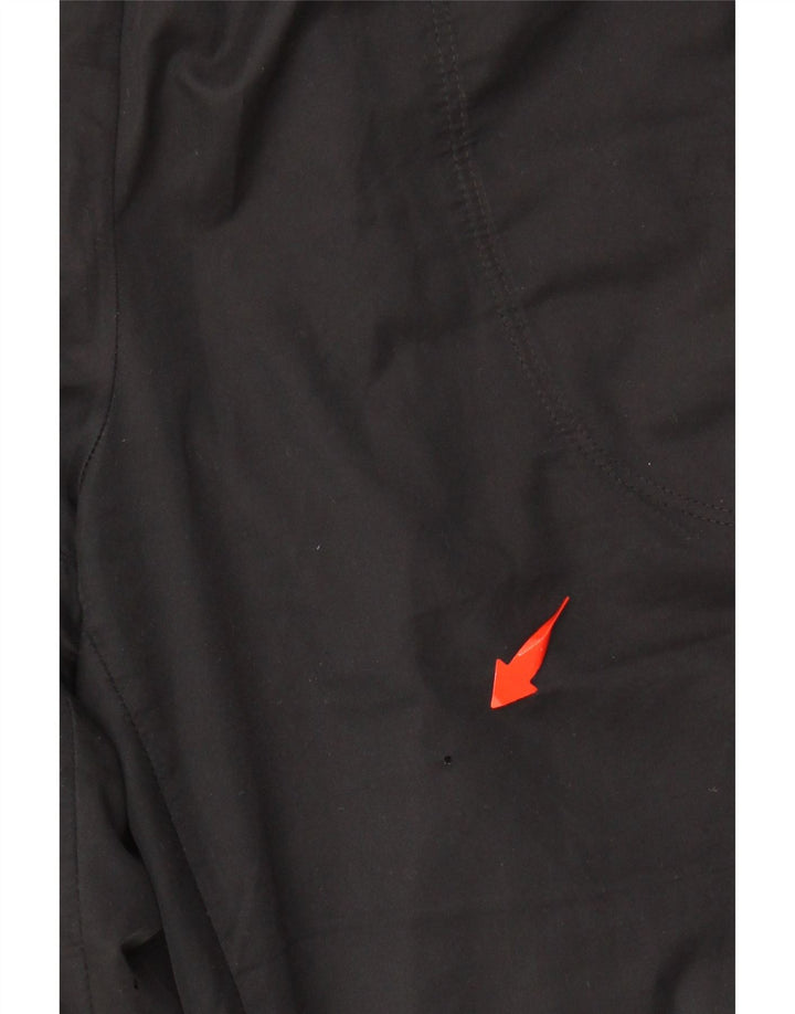 ADIDAS Damen Climalite Trainingshose UK 12 Medium Schwarz Polyester