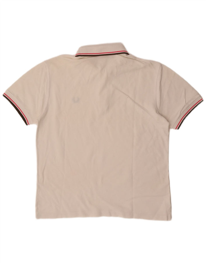 Fred Perry Herren Poloshirt Mittelweiß