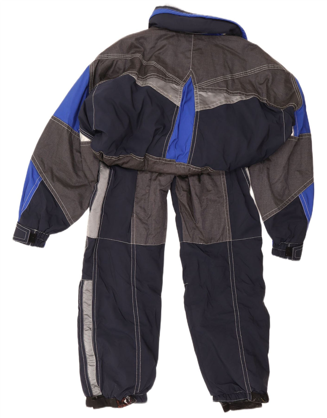 Colmar Herren-Trainingsanzug mit Grafik, IT 50, mittleres Marineblau, Farbblock