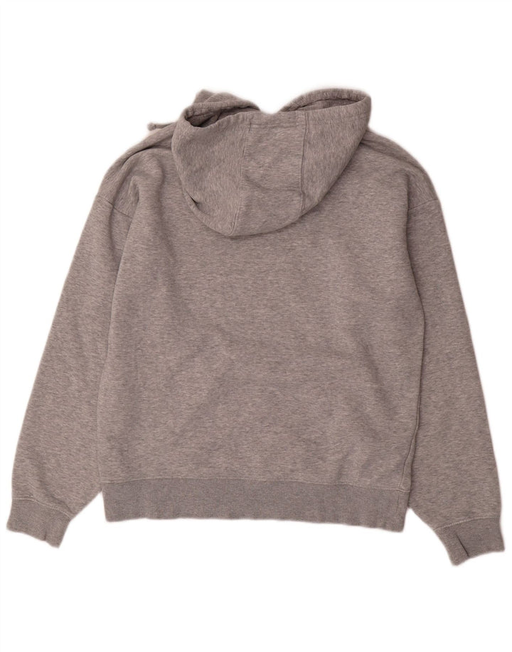 Fila Herren-Kapuzenpullover aus mittelgrau gesprenkelter Baumwolle