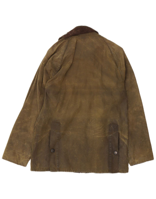 Barbour Herren Bedale gewachste Baumwolljacke UK 34 XS Khaki