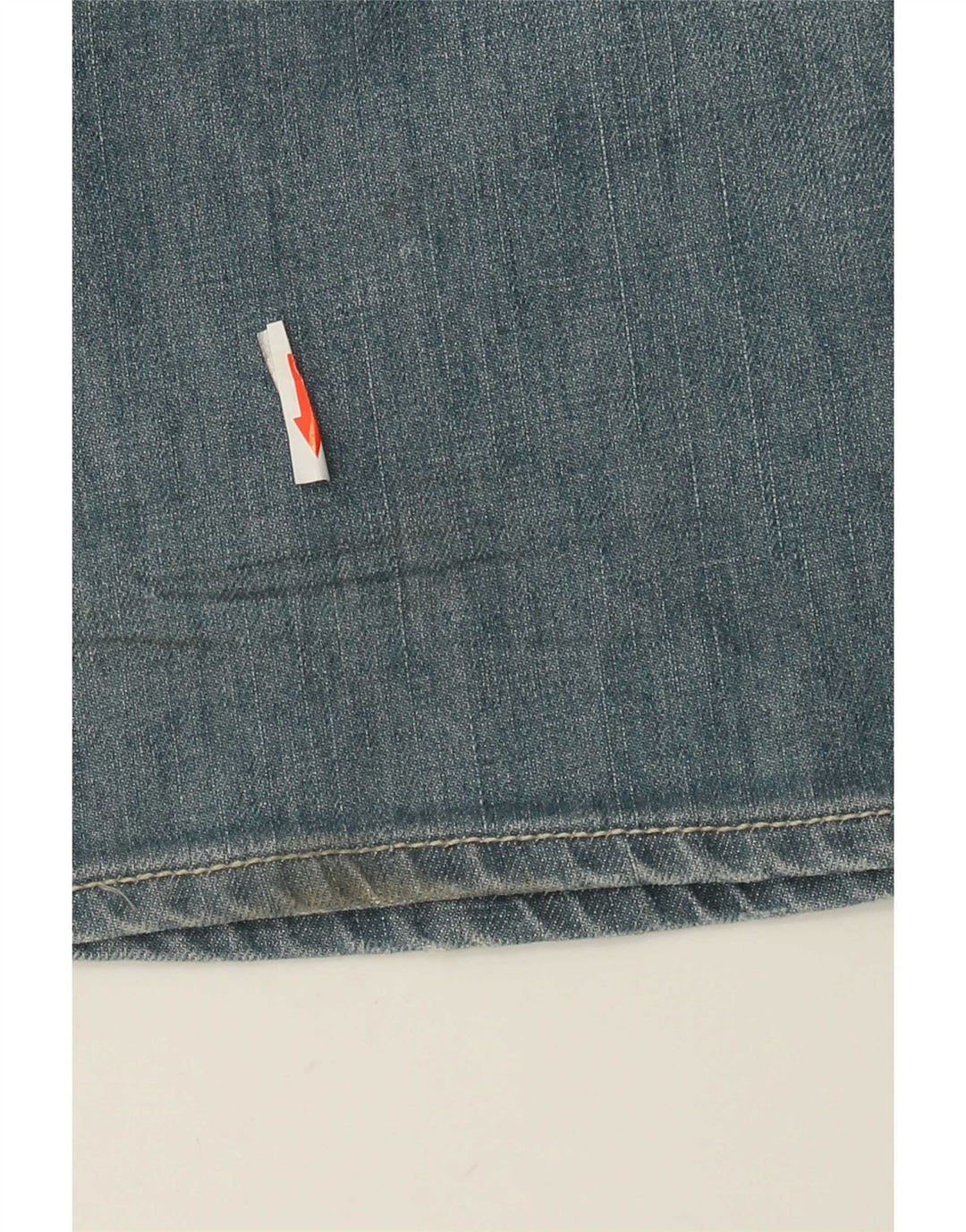 Gianfranco Ferre Damen Grafik-Bootcut-Jeans W31 L35 Blaue Baumwolle