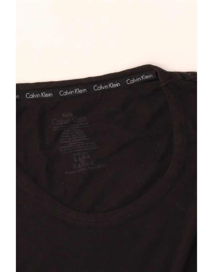 Calvin Klein Herren T-Shirt Top Medium Schwarz