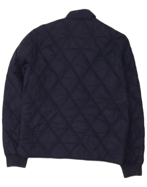 Replay Herren Steppjacke UK 38 Medium Marineblau Polyamid