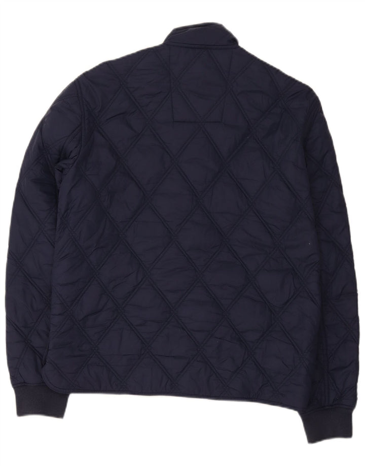 Replay Herren Steppjacke UK 38 Medium Marineblau Polyamid