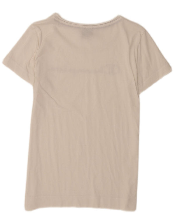 Champion T-Shirt mit normaler Grafik für Jungen, 9–10 Jahre, mittelweiß