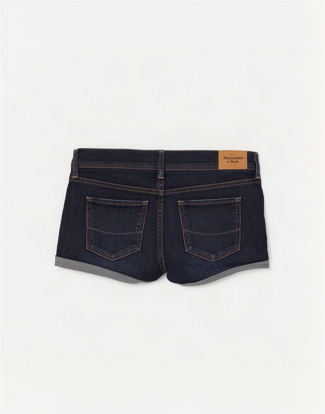 Abercrombie & Fitch Damen Jeansshorts US 8 Medium W29 Marineblau